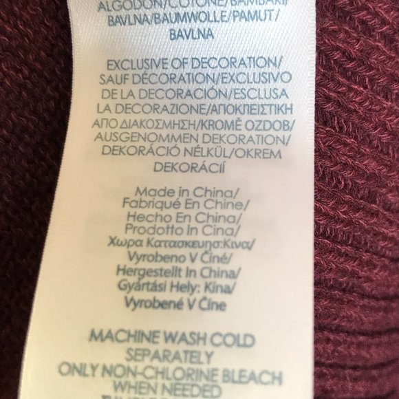 Chaps Mens Classic Fit Cotton Button Mock Sweater - Picture 13 of 16